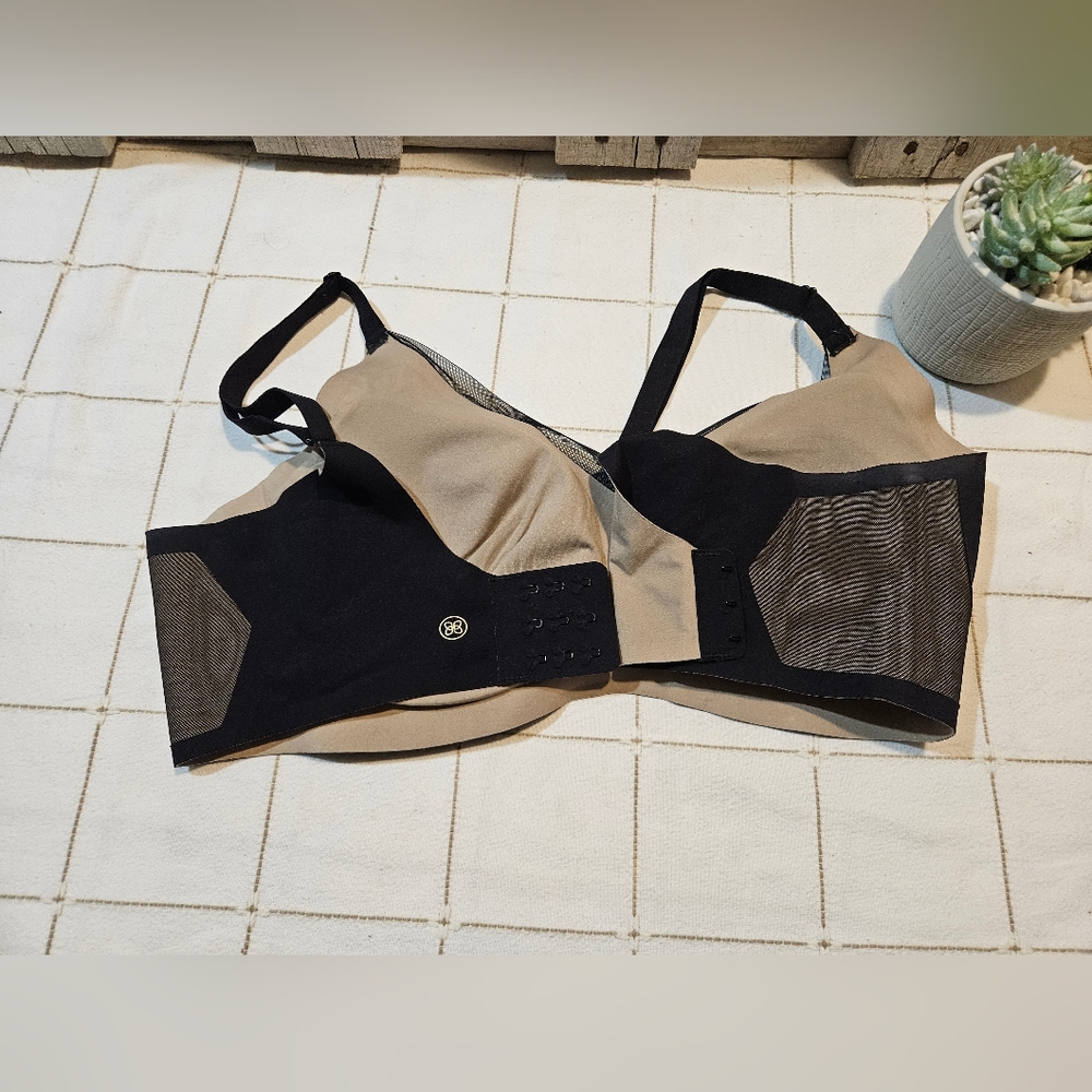 Honeylove Size Xl Women's Black and Tan Intimate Bra